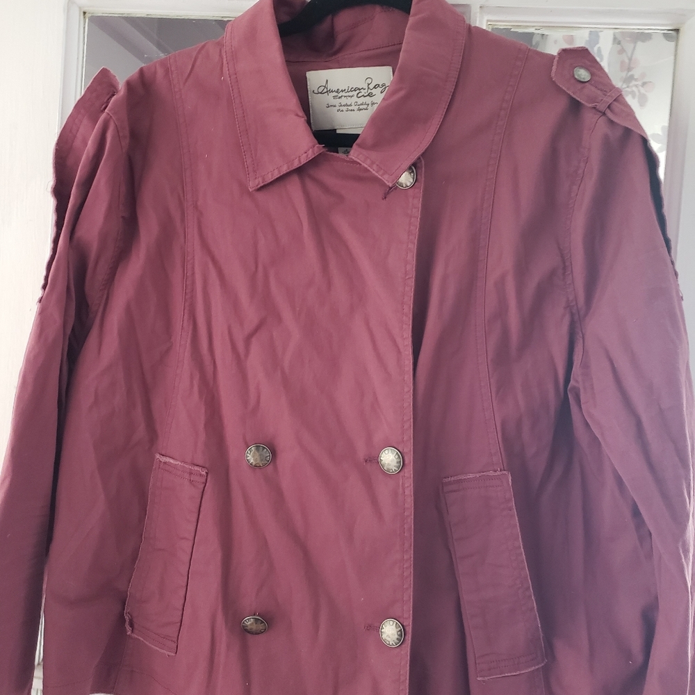 American Rag Dusty Rose Utility Jacket XXL